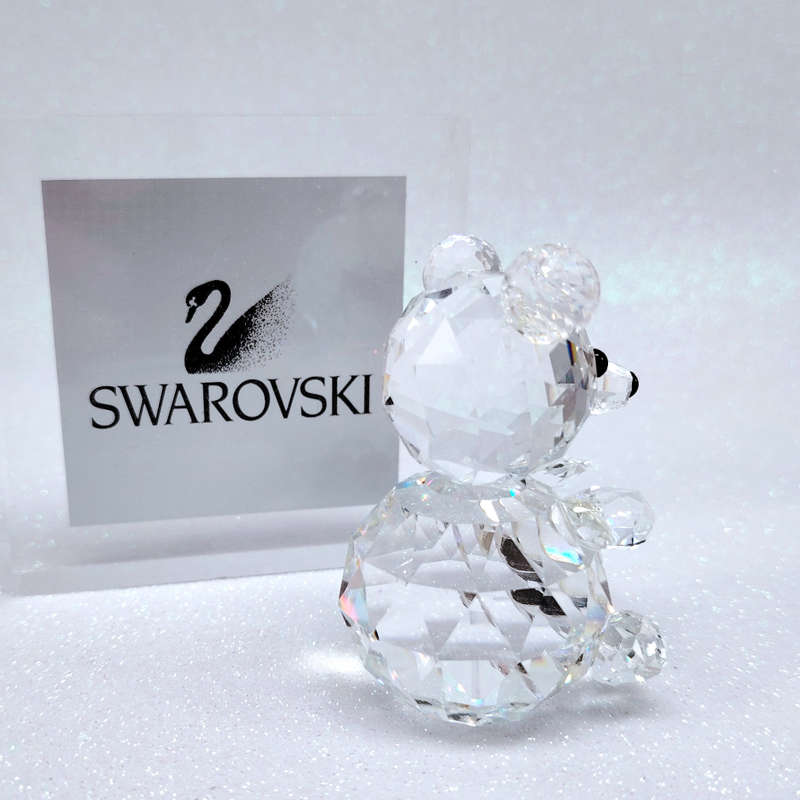 Swarovski Silver Crystal Large Bear