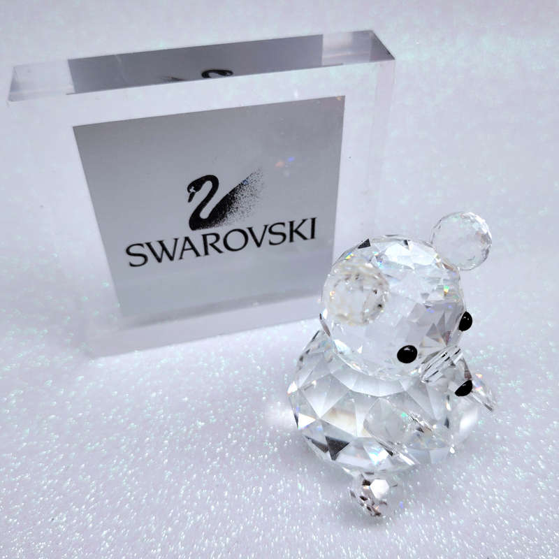 Swarovski Silver Crystal Large Bear