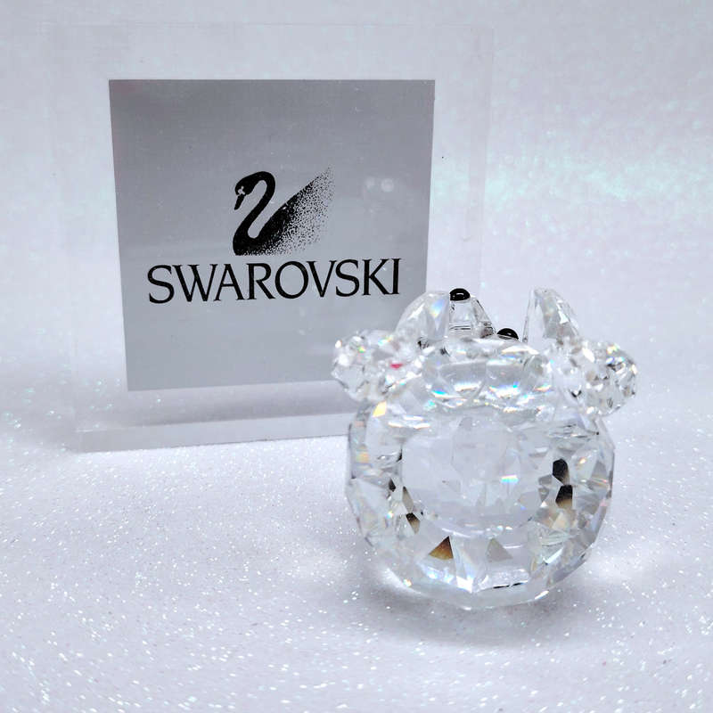 Swarovski Silver Crystal Large Bear