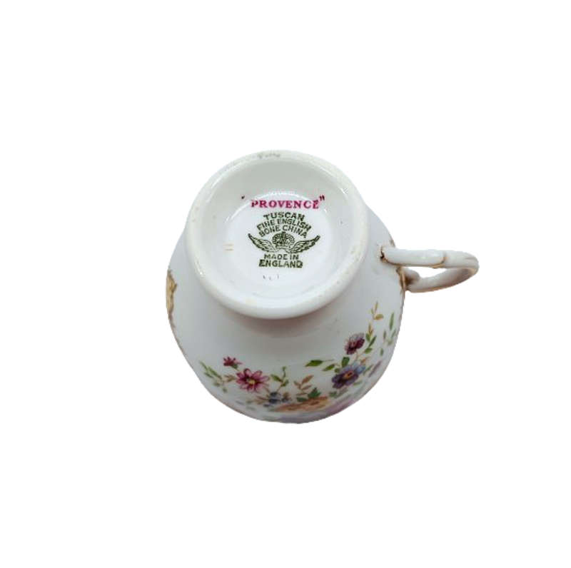 Tuscan Burgundy Provence Tea Set - High Tea at Home
