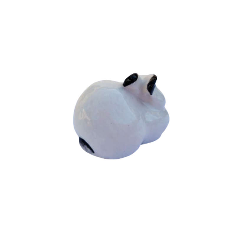 Lomonosov USSR Porcelain White Snow Bunny Rabbit