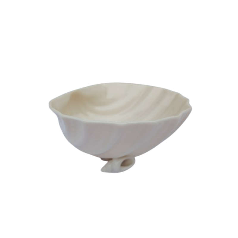 Belleek Ireland Fine Porcelain Neptune Shell Dish