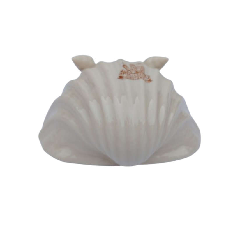 Belleek Ireland Fine Porcelain Neptune Shell Dish