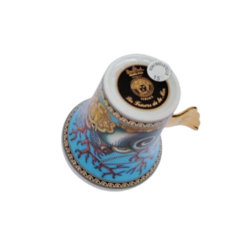 Rosenthal Versace Espresso Cup and Saucer Les Tresors de la Mer