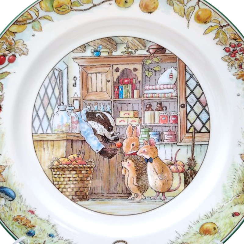 Villeroy & Boch Autumn 1994 Dinner Plate Foxwood Tales