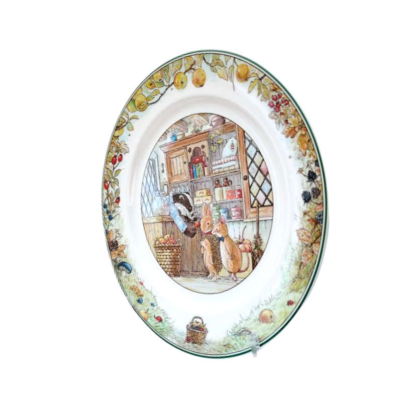 Villeroy & Boch Autumn 1994 Dinner Plate Foxwood Tales