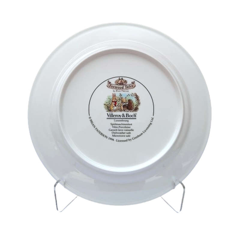 Villeroy & Boch Winter 1994 Dinner Plate Foxwood Tales
