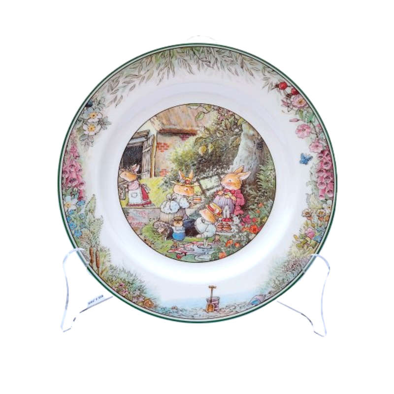 Villeroy & Boch Rabbits Picnic 1994 Salad Plate Foxwood Tales