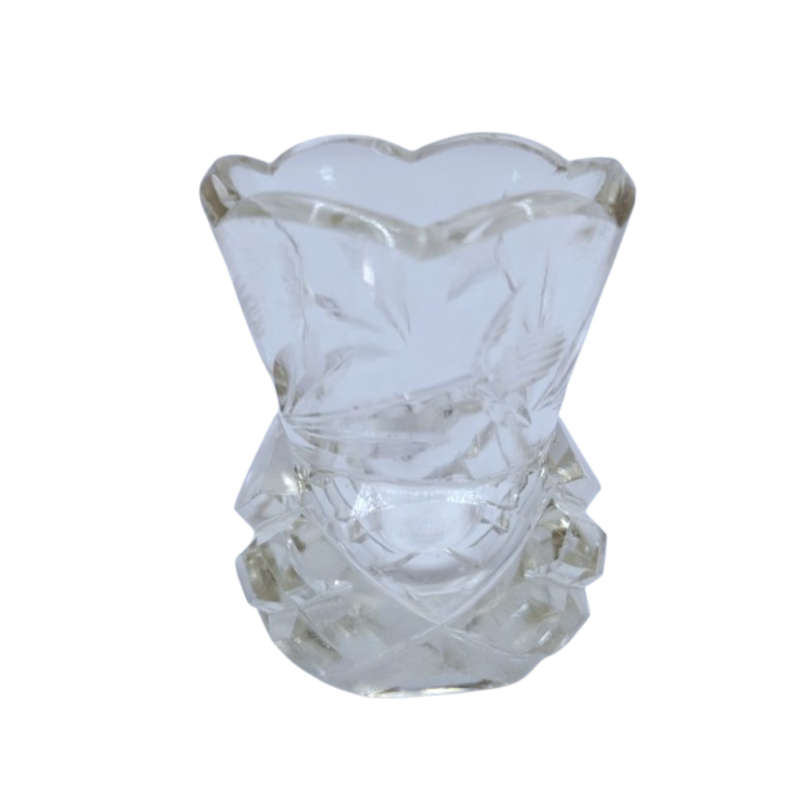 Great Quality Vintage Cut Glass Crystal Vase