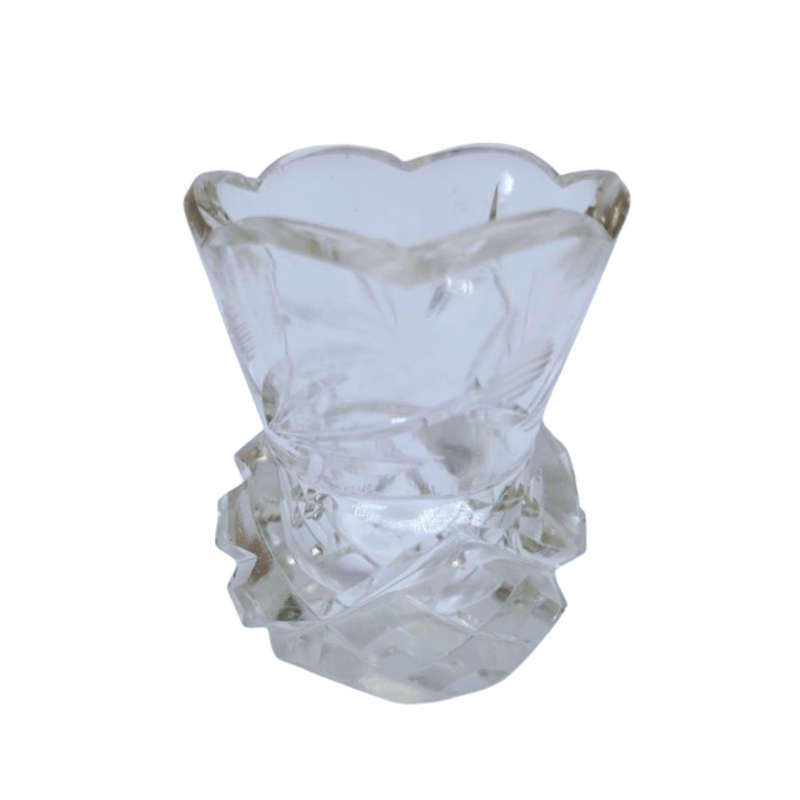 Great Quality Vintage Cut Glass Crystal Vase
