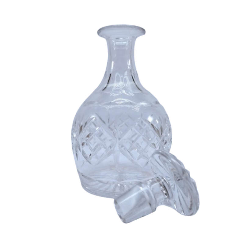 Great Quality Vintage Cut Glass Crystal Decanter