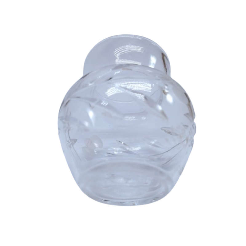 Great Quality Vintage Cut Glass Crystal Vase