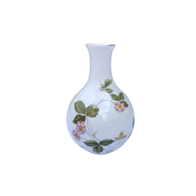 Wedgwood Wild Strawberry Bud Vase