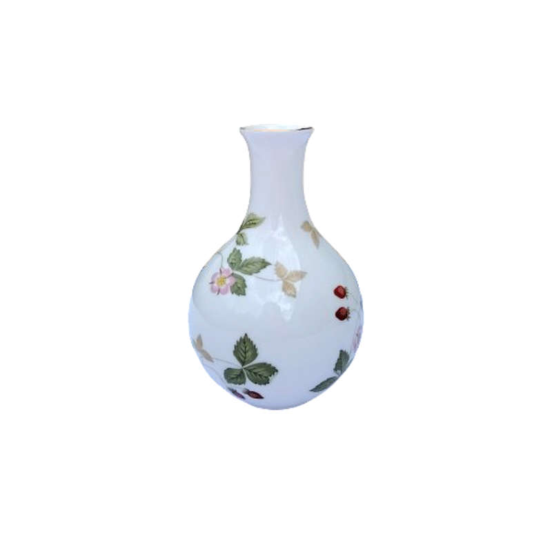 Wedgwood Wild Strawberry Bud Vase