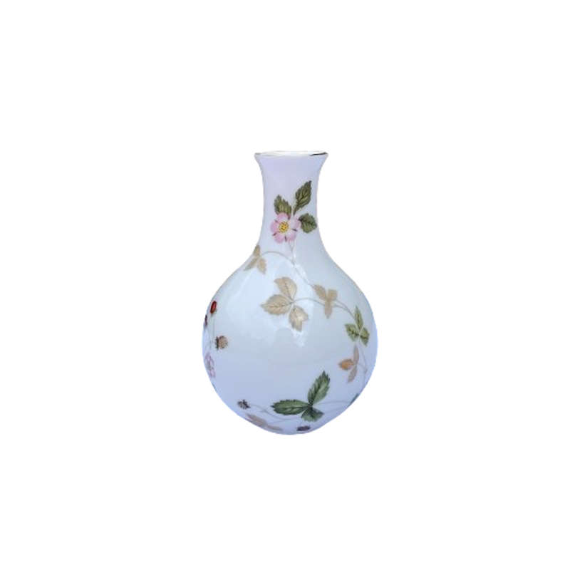 Wedgwood Wild Strawberry Bud Vase
