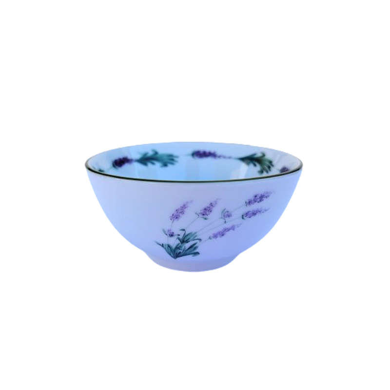 Wiesenthal German Classic White Lavender Plate and bowl