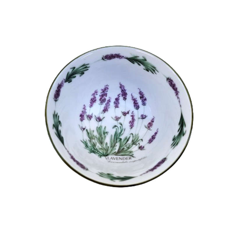 Wiesenthal German Classic White Lavender Plate and bowl