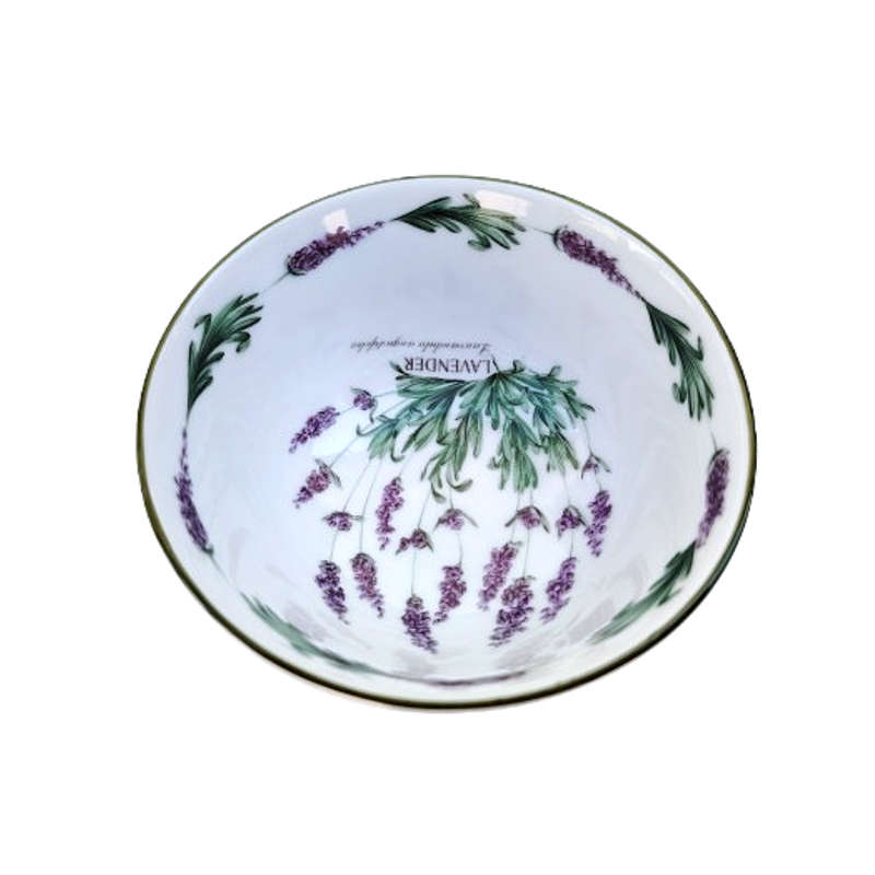 Wiesenthal German Classic White Lavender Plate and bowl