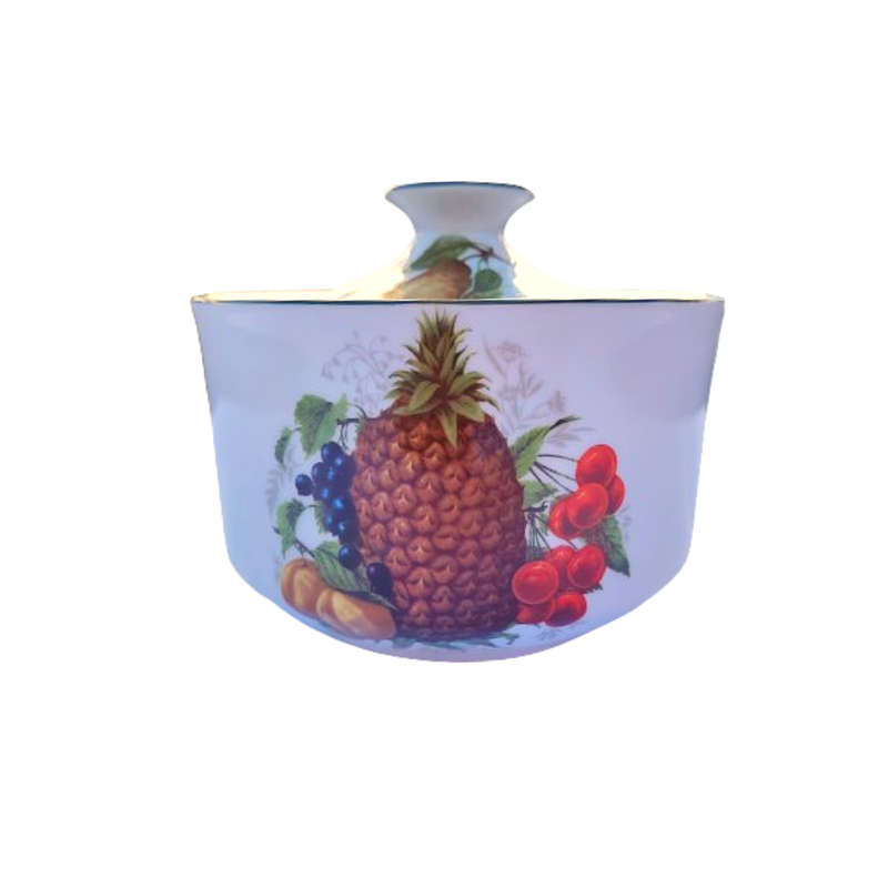 Gorgeous Weisenthal "Paradise Valley" porcelain Lidded Pot