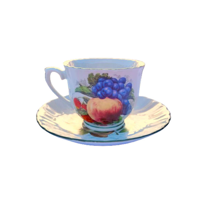 Gorgeous Weisenthal "Paradise Valley" porcelain Tea Set