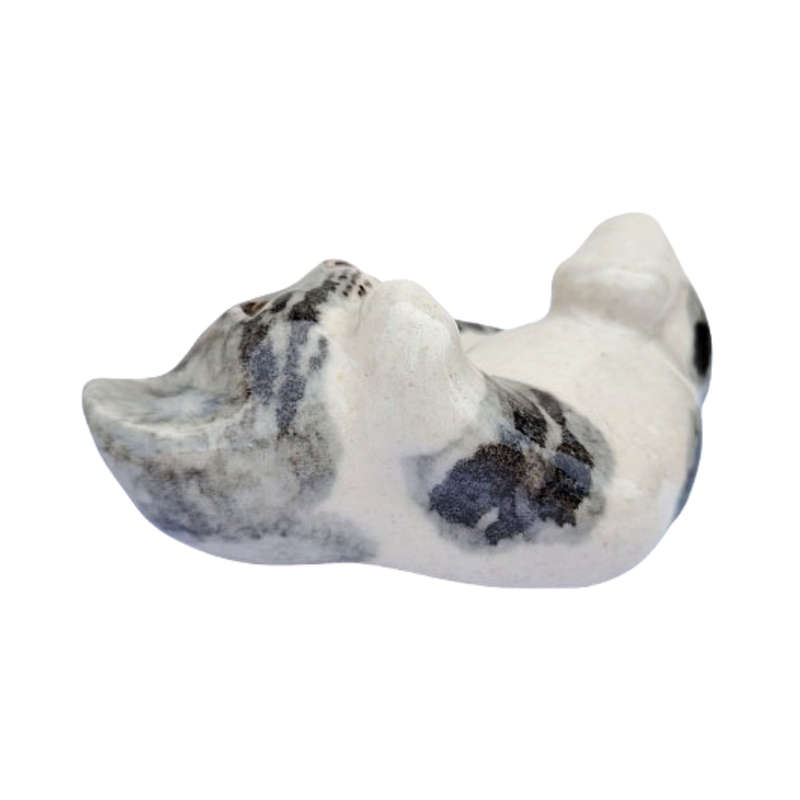 Winstanley Vintage Signed Tabby Cat Lying On Back Figure