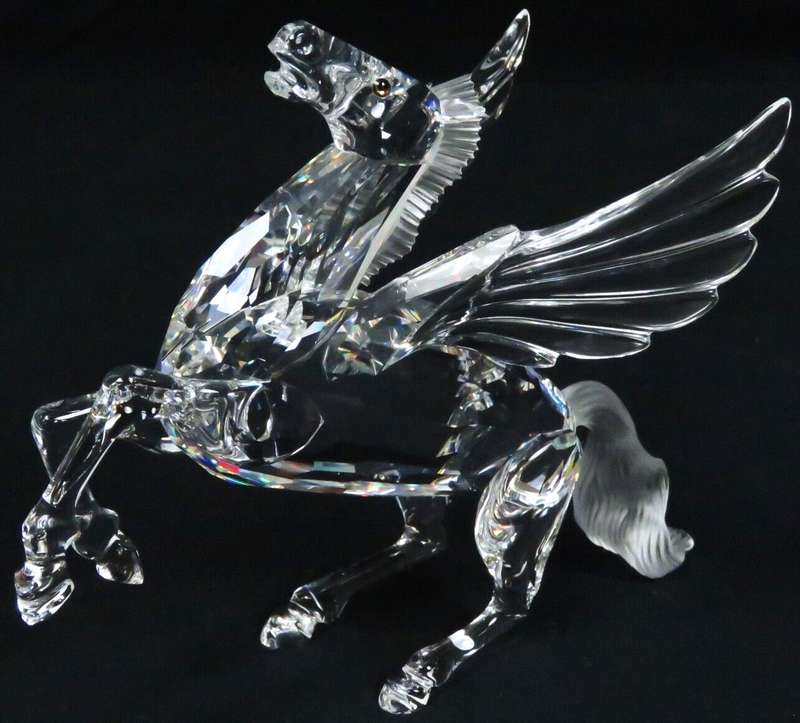 Swarovski Crystal Pegasus Flying Horse 1998 SCS Annual