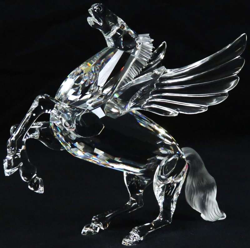Swarovski Crystal Pegasus Flying Horse 1998 SCS Annual
