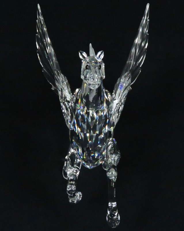 Swarovski Crystal Pegasus Flying Horse 1998 SCS Annual