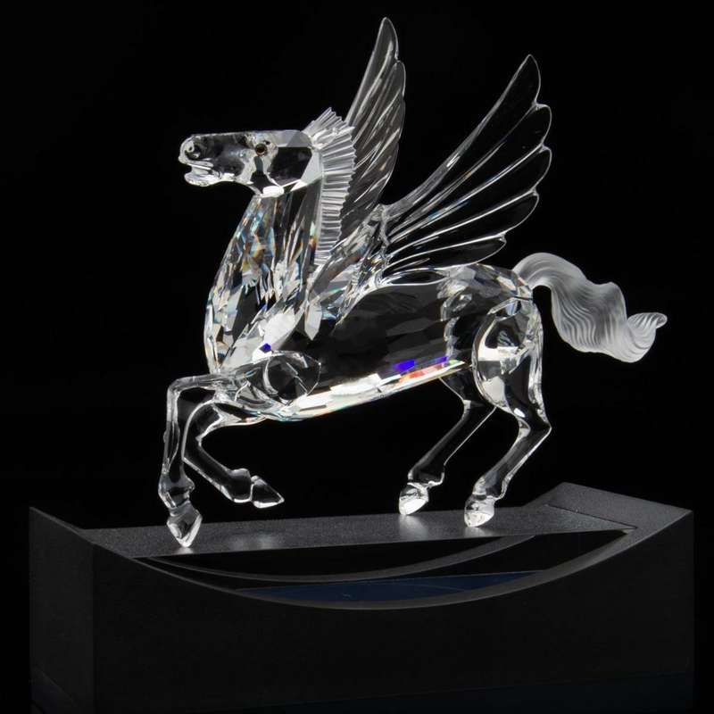 Swarovski Crystal Pegasus Flying Horse 1998 SCS Annual