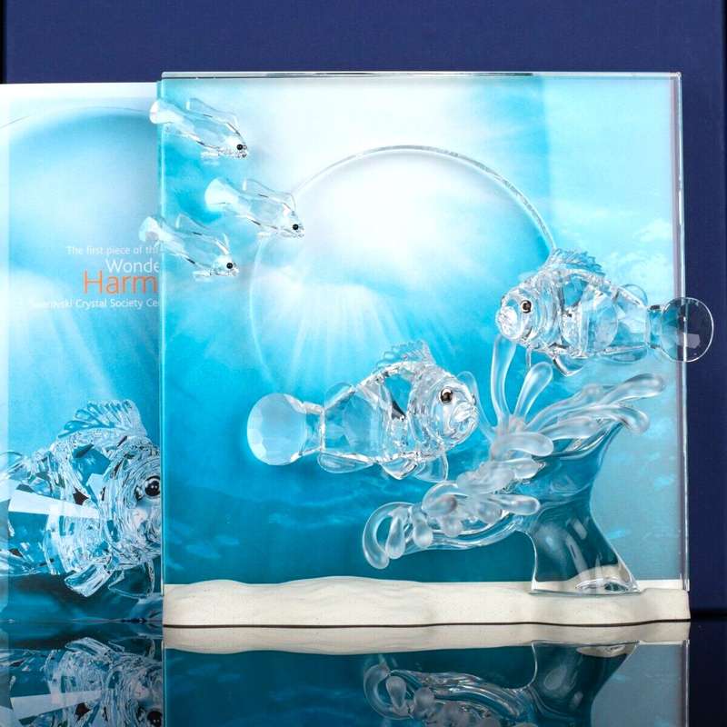 Swarovski Crystal Wonders Of The Sea Trilogy Fish Harmony
