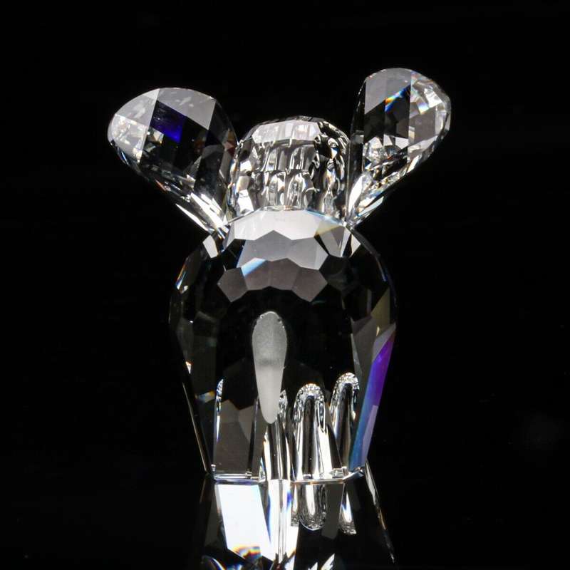 Swarovski Silver Crystal Animal Baby Elephant African Wildlife