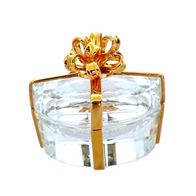 Swarovski Crystal Memories Gold And Rhodium Jewellery Box