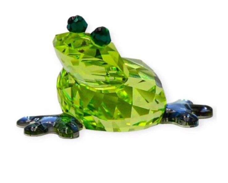Swarovski Crystal Lovlots City Park Romeo The Frog