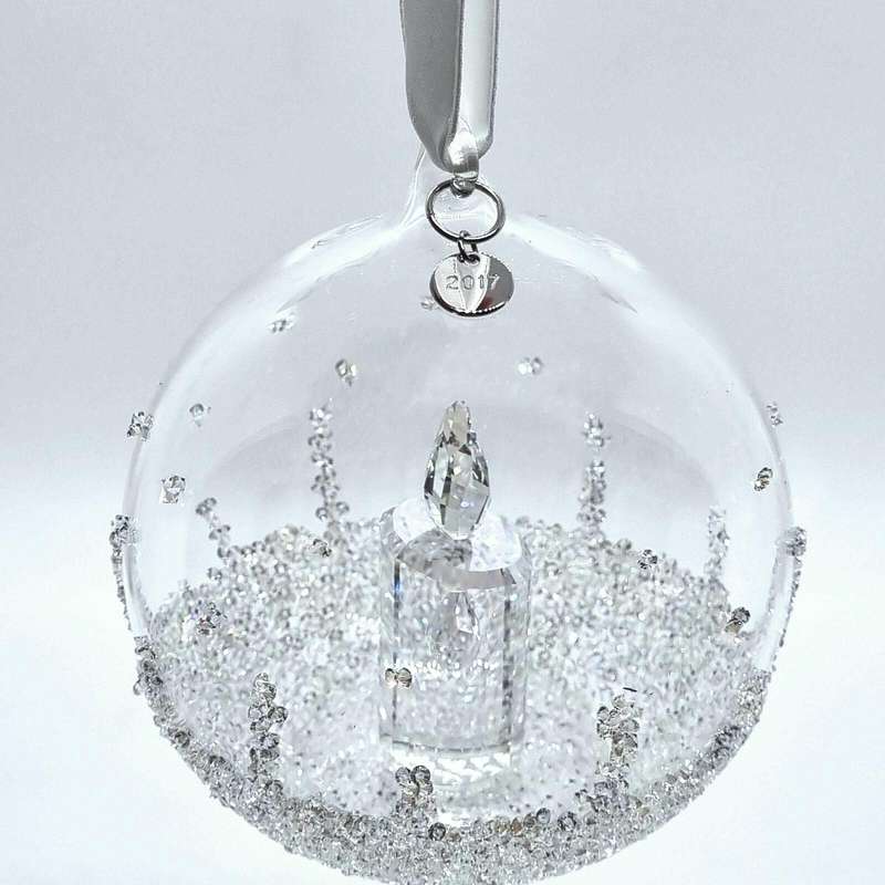 Swarovski Crystal Christmas Ball Ornament, Annual Edition 2017