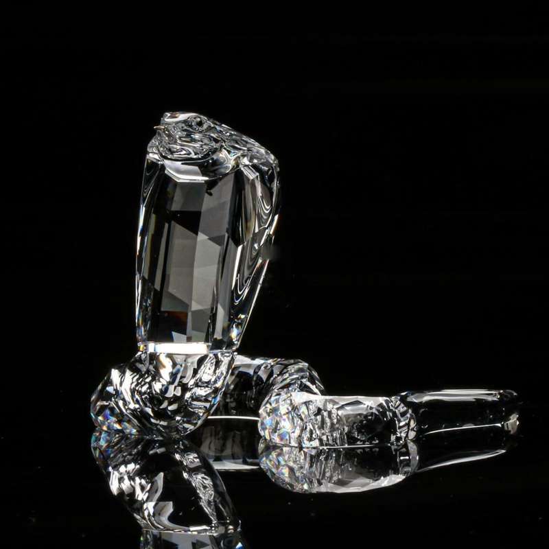 Swarovski Crystal Cobra Snake African Wildlife Collection