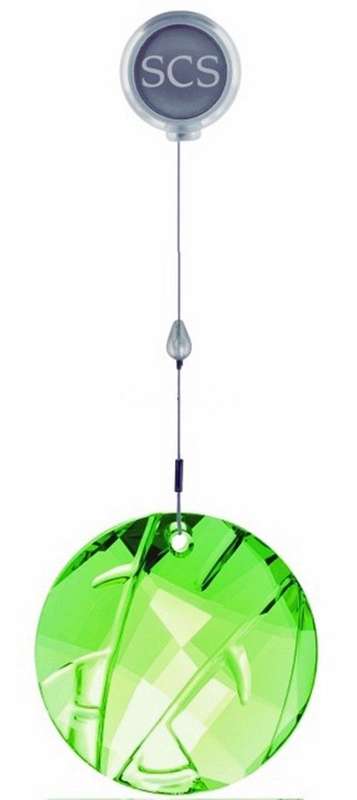 Swarovski Crystal Crystal Bamboo Green Window Hanger 2008