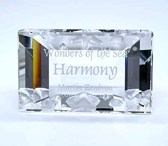 Swarovski Crystal Wonders Of The Sea Harmony Title Plaque