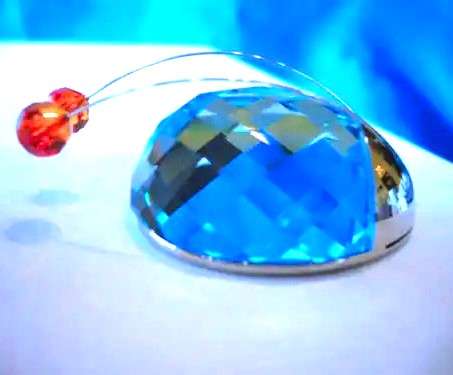 Swarovski crystal Card holder is called Data Bug My Little Helpers