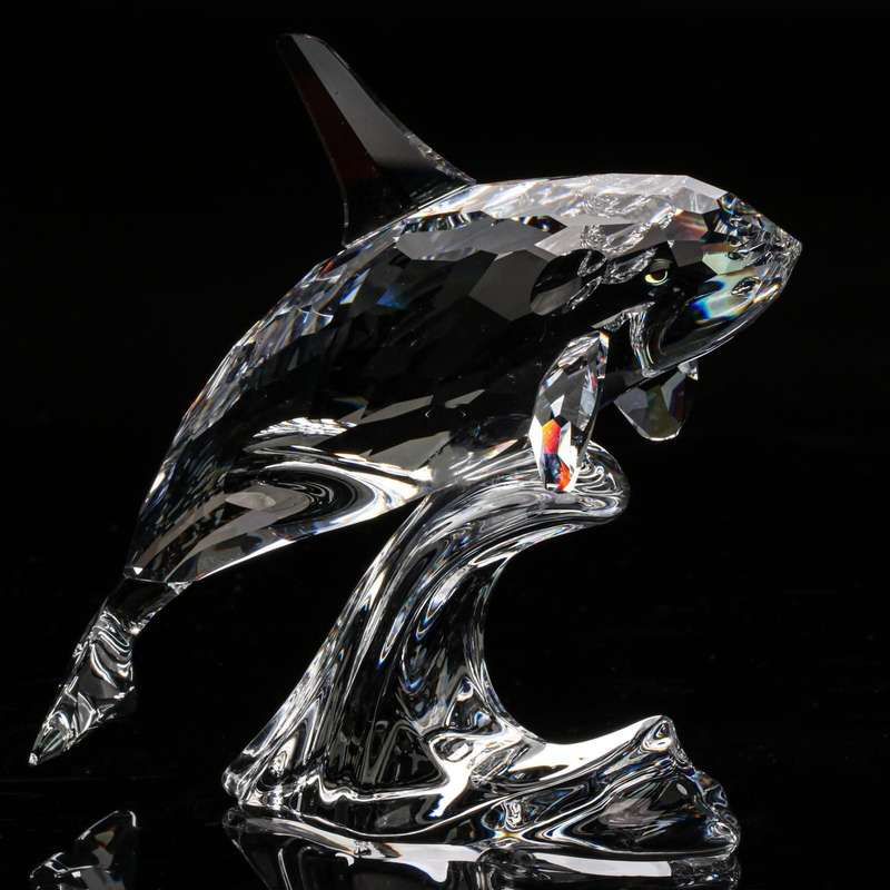 Swarovski Crystal Figurine Orca Killer Whale South Sea 622939