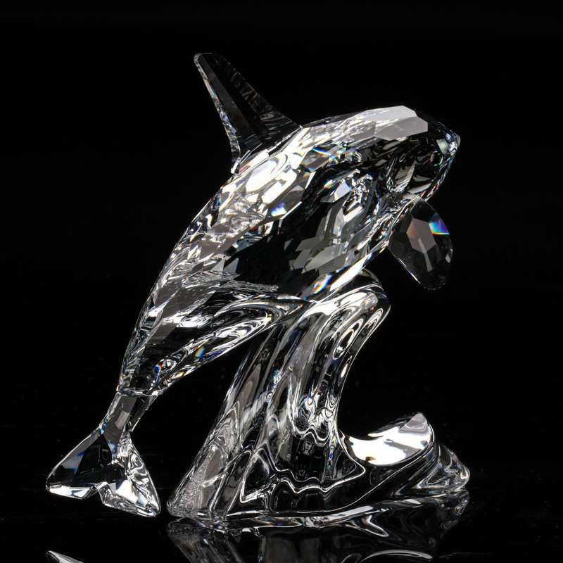 Swarovski Crystal Figurine Orca Killer Whale South Sea 622939