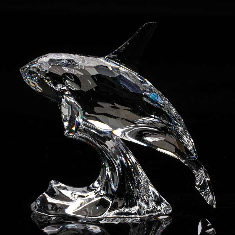 Swarovski Crystal Figurine Orca Killer Whale South Sea 622939