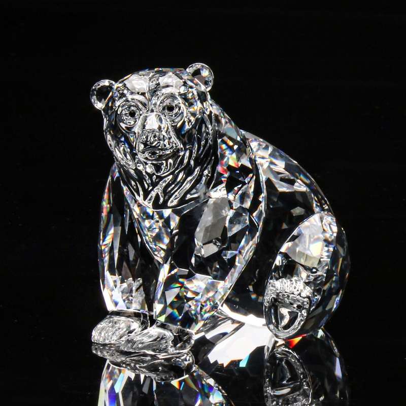 Swarovski Crystal Grizzly Bear Rare Encounters 7637NR006