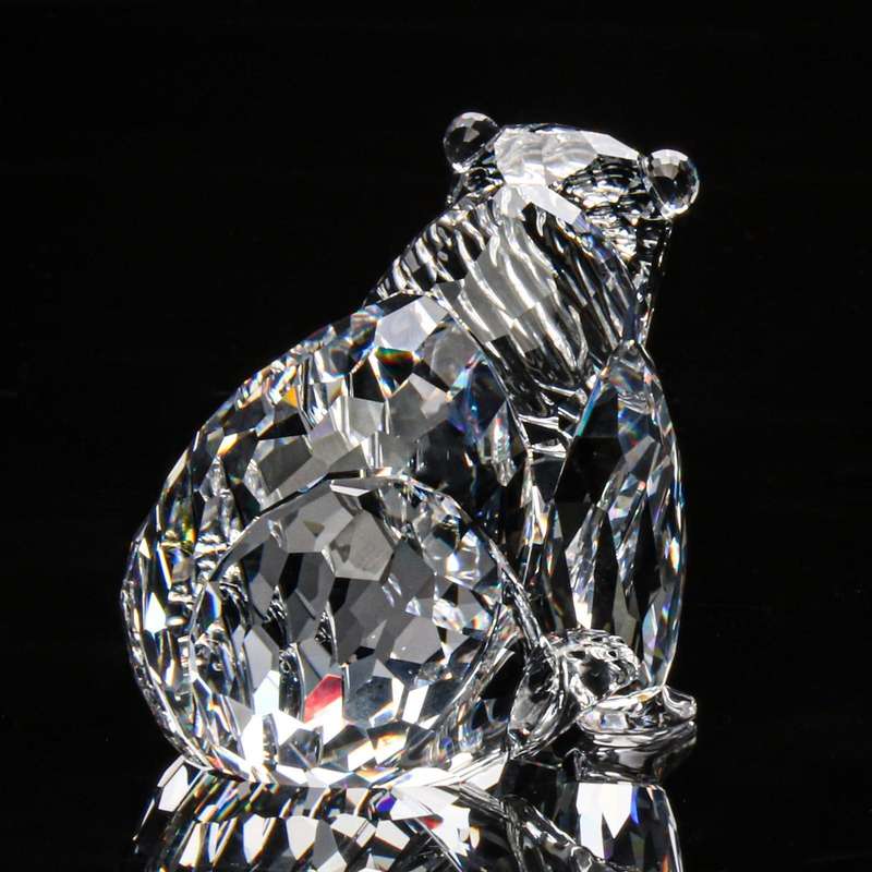 Swarovski Crystal Grizzly Bear Rare Encounters 7637NR006