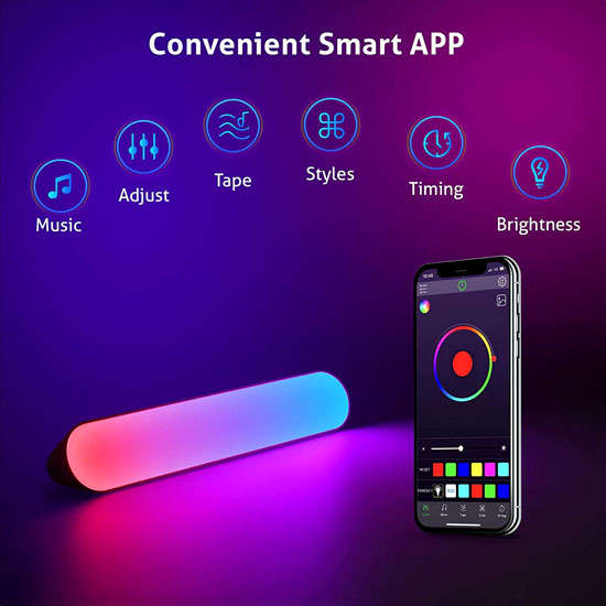 Flow Light Bar RGB Happy Lighting App - Colorful Lighting