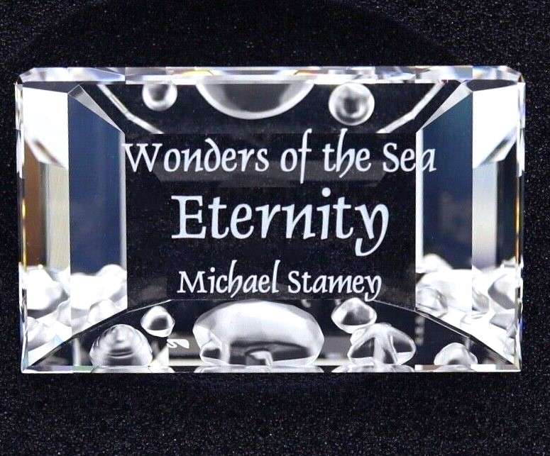 Swarovski Crystal Wonders Of The Sea Eternity Title Plaque