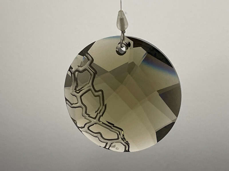 Swarovski Crystal SCS Bamboo Earth 2010 Window Ornament