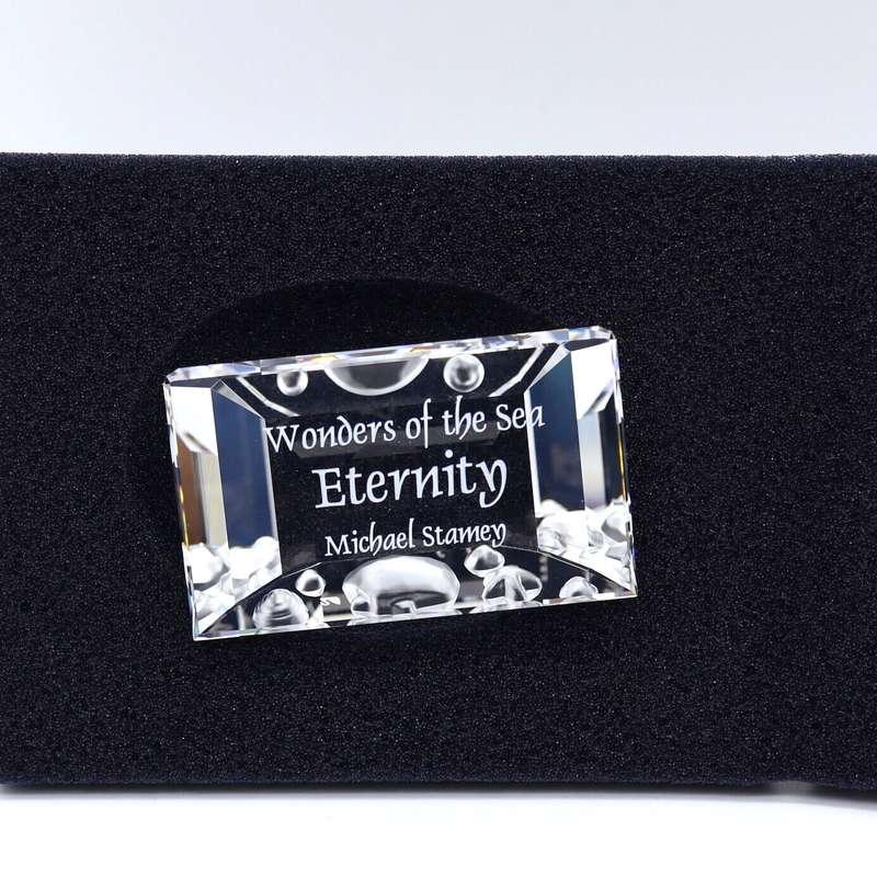 Swarovski Crystal Wonders Of The Sea Eternity Title Plaque