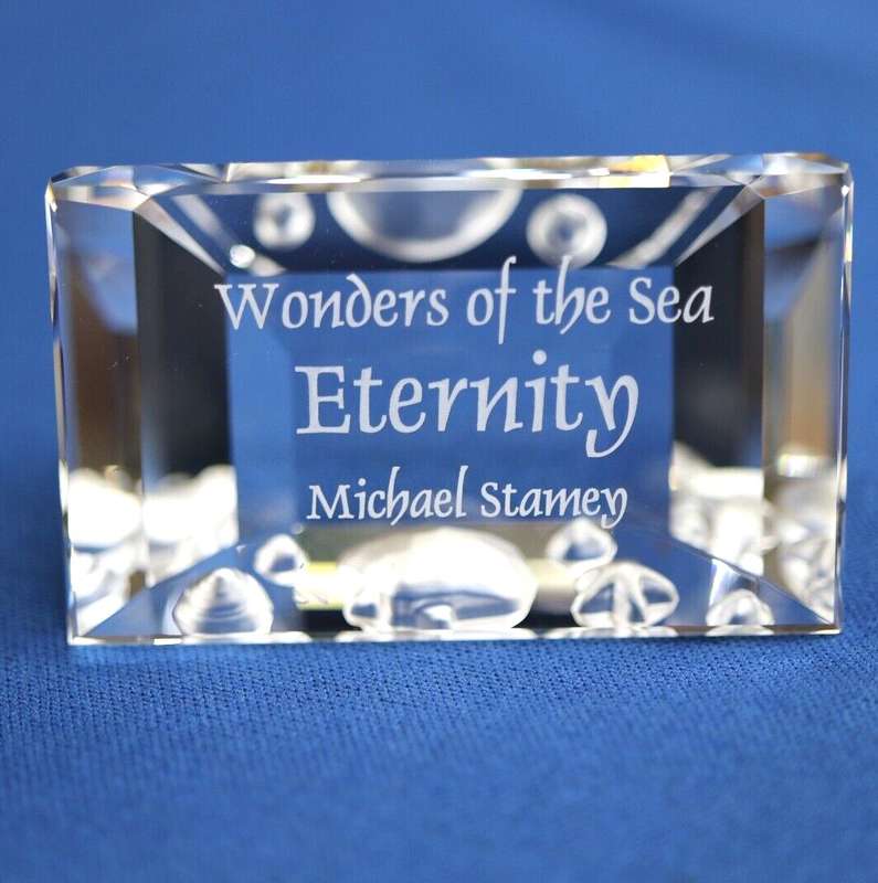 Swarovski Crystal Wonders Of The Sea Eternity Title Plaque