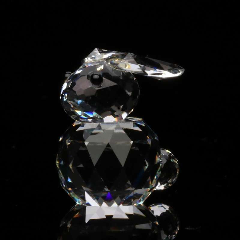 Swarovski Crystal Sitting Mini Bunny Rabbit Figurine
