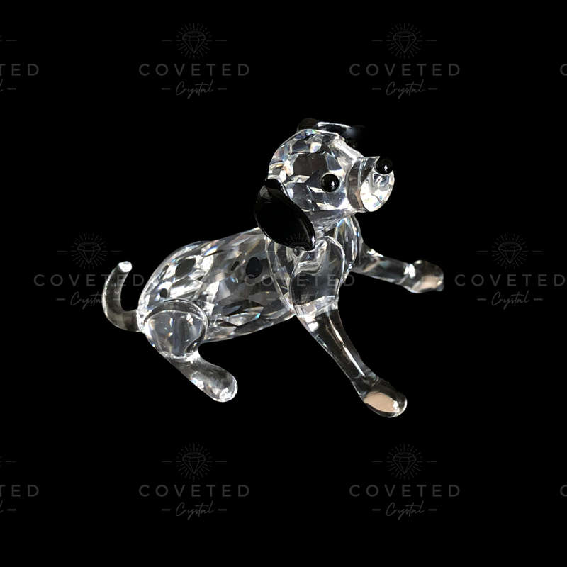 Swarovski Crystal Dalmatian Puppy Dog Sitting The Peaceful Countryside